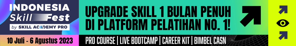 Banner Event Indonesia Skillfest Skill Academy
