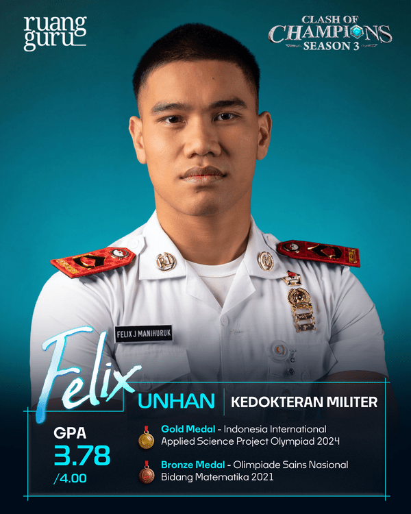 Profil Felix Peserta Clash of Champions Season 3