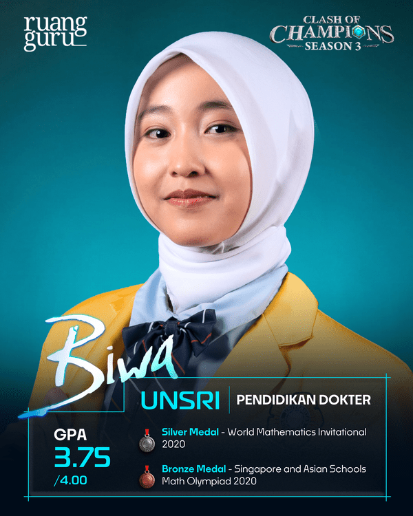 Profil Biwa - Peserta COC Season 3