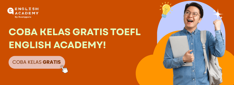 Kursus bahasa Inggris TOEFL, English Academy