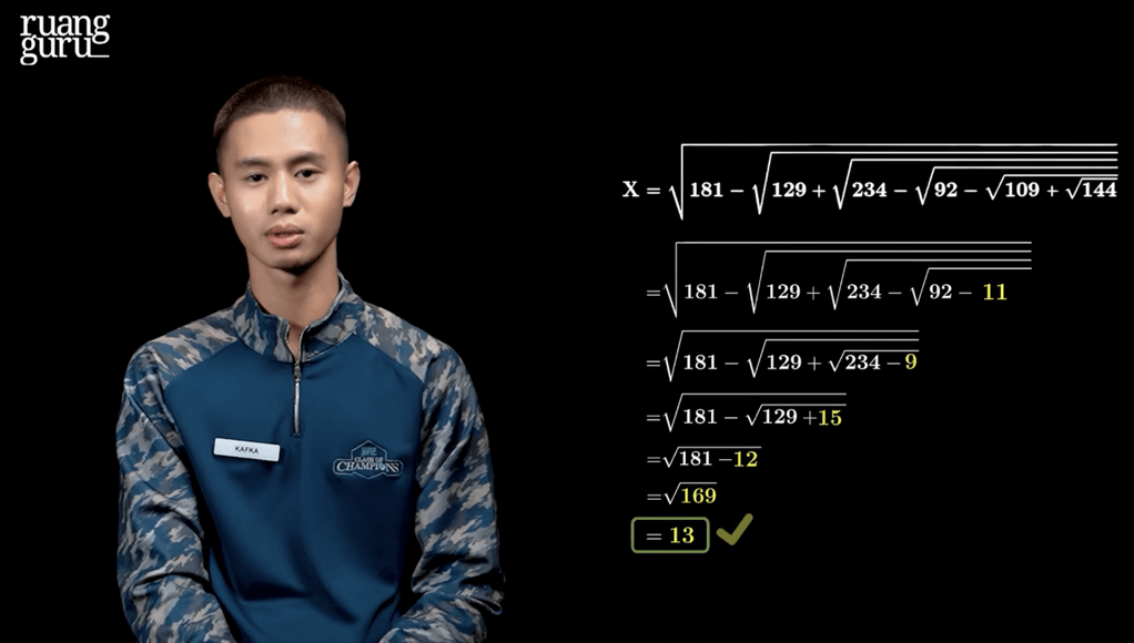 Kafka - peserta kedinasan coc season 3