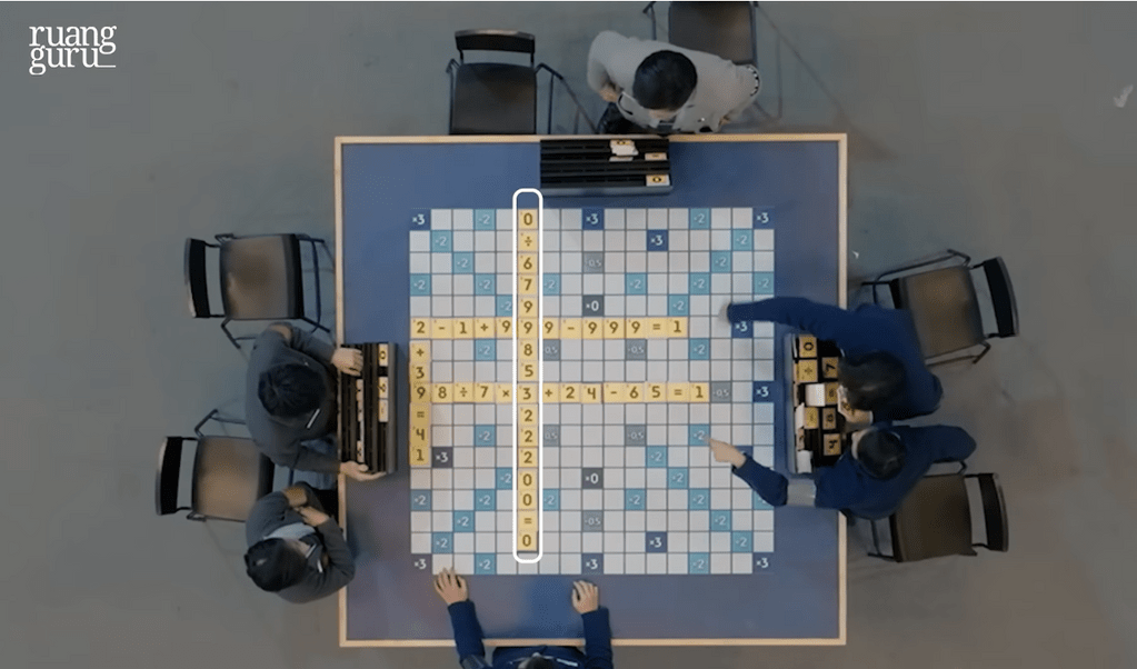 Board Number Scramble