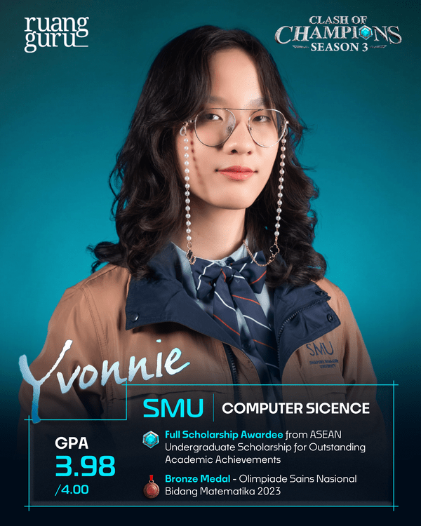 Profil Yvonnie Clash of Champions Season 3
