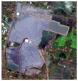 Citra Satelit Lumpur Lapindo