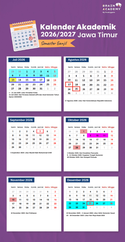 kalender pendidikan jawa timur