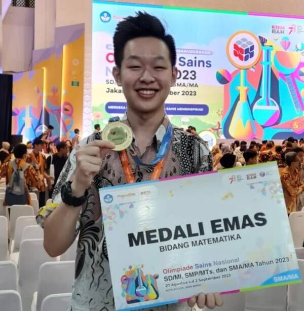 Ben peserta CoC season 3, 4x Medalist OSN Bidang Matematika