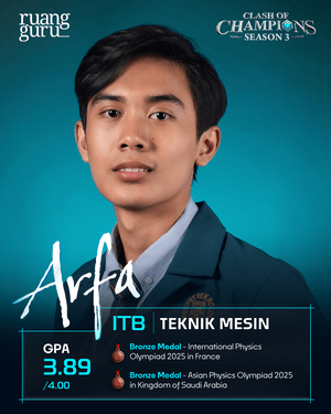 profil arfa - peserta coc season 3
