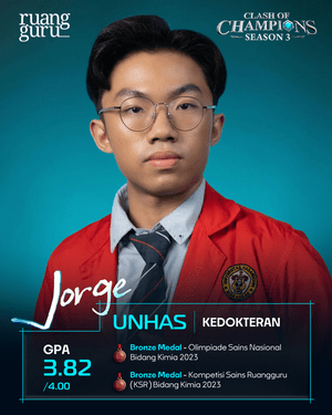 Profil Jorge - Peserta CoC Season 3