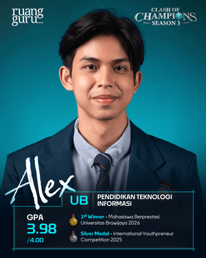 Alex - peserta clash of champions season 3