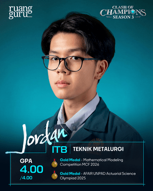 profil jordan - peserta coc season 3