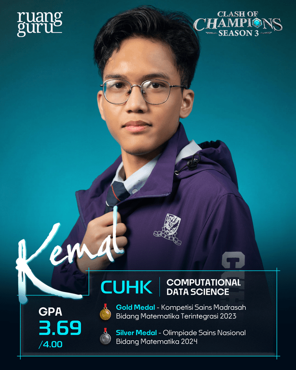 profil kemal - peserta clash of champions season 3