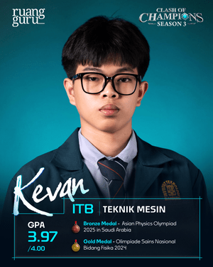 Kevan - peserta clash of champions season 3