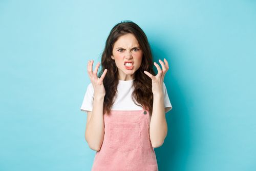 Angry emotion