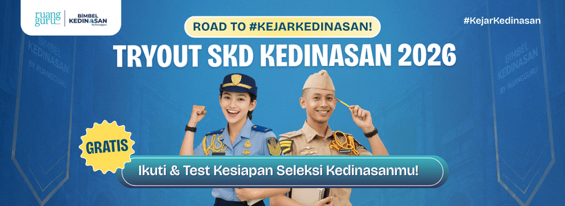 tryout kedinasan ruangguru