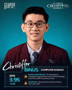 Profil Christoffer - Peserta CoC Season 3