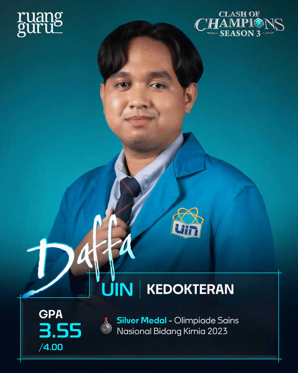 Profil Daffa - Peserta COC Season 3