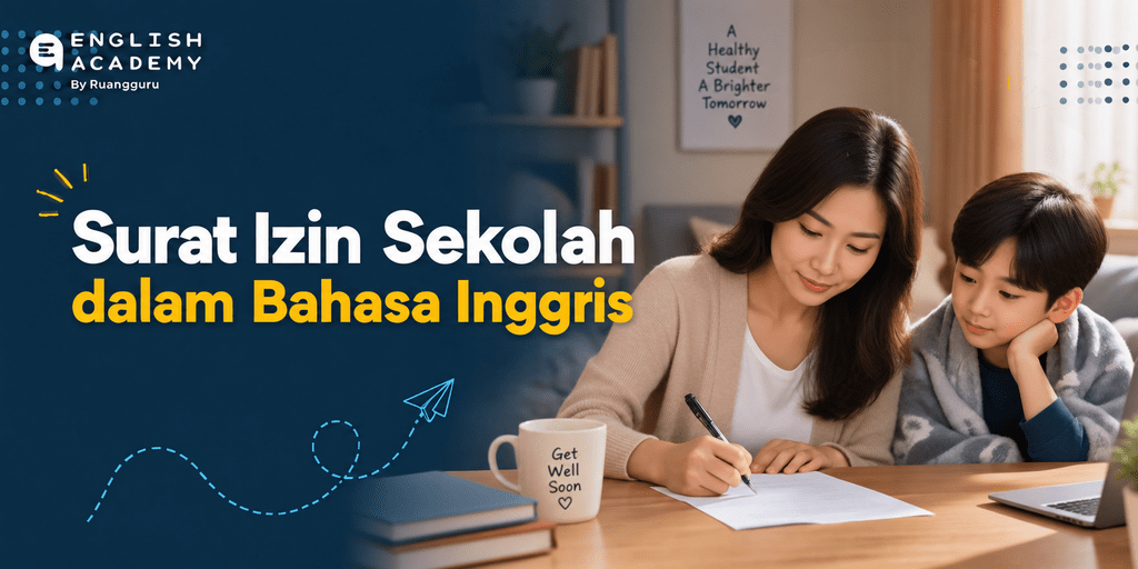 Contoh Surat Izin Sekolah Bahasa Inggris