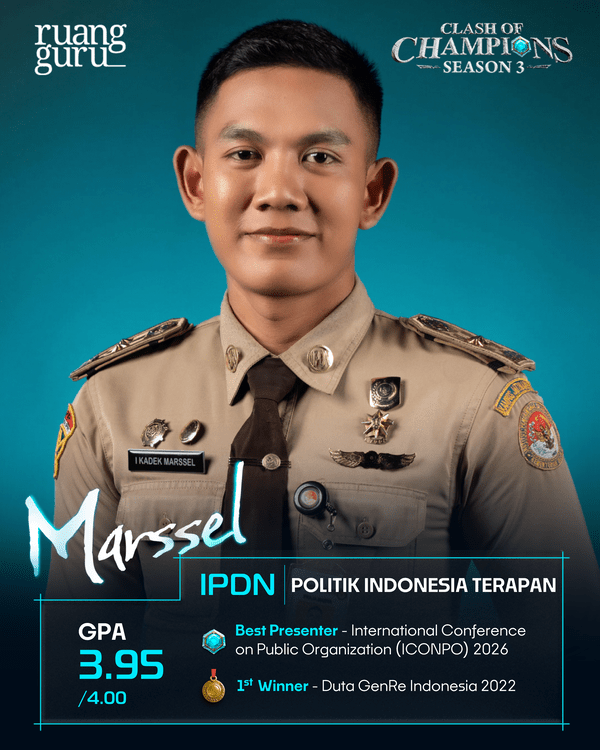 Profil Marssel Clash of Champions Season 3