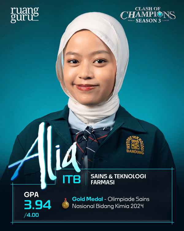 profil alia - peserta coc season 3