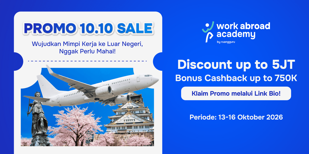 💸🌏Ada kabar baik buat kamu yang lagi persiapan kerja ke luar negeri. 👀