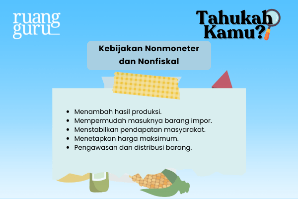 Kebijakan Nonmoneter dan Nonfiskal