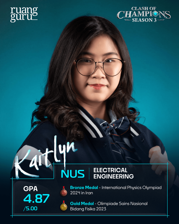 profil kaitlyn - peserta clash of champions season 3