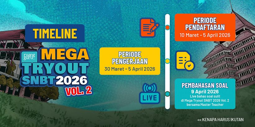 jadwal mega tryout snbt utbk ruangguru