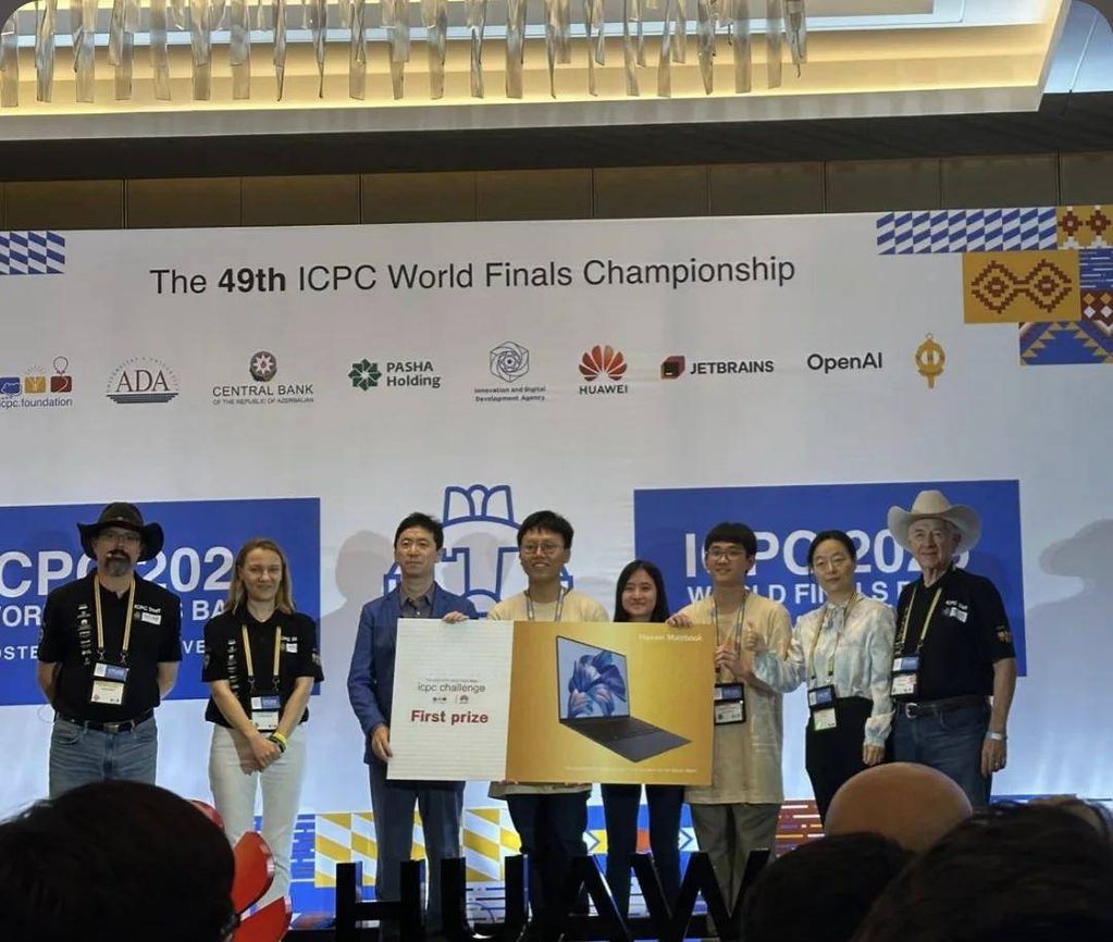 Christoffer saat memenangkan ICPC World Finals Championship