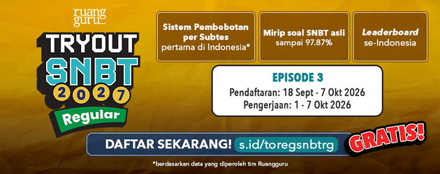 [RG] Terbaru dari RG - TO SNBT REG 26