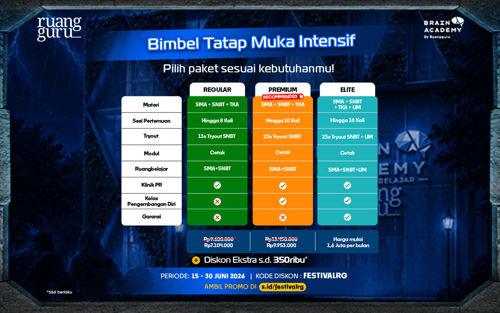 promo brain academy center ruangguru