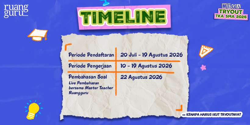 Mega Tryout TKA SMA 2026, Terupdate Sesuai Aturan Pemerintah