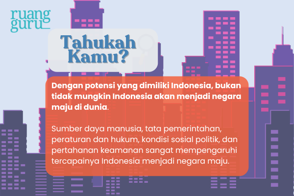 Strategi Pembangunan Nasional untuk Menjadi Negara Maju