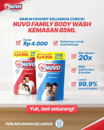 contoh iklan sabun mandi
