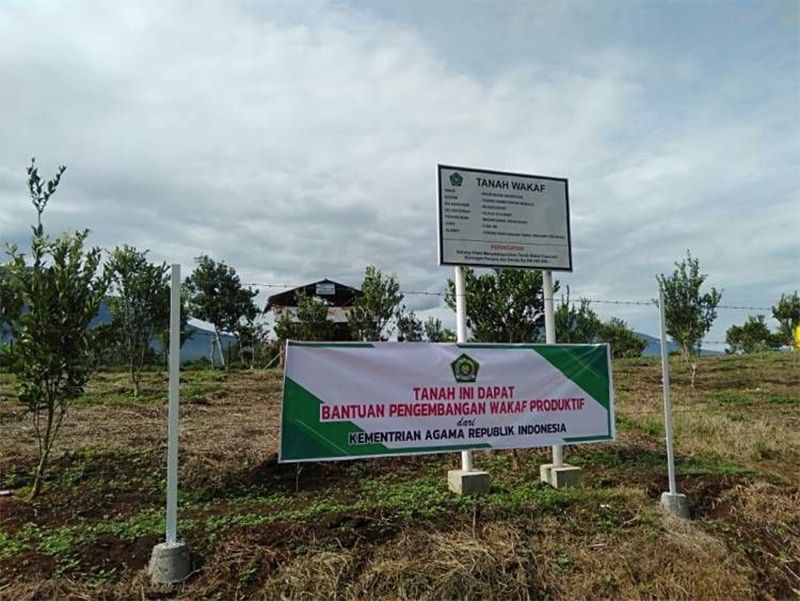 gambar tanah wakaf