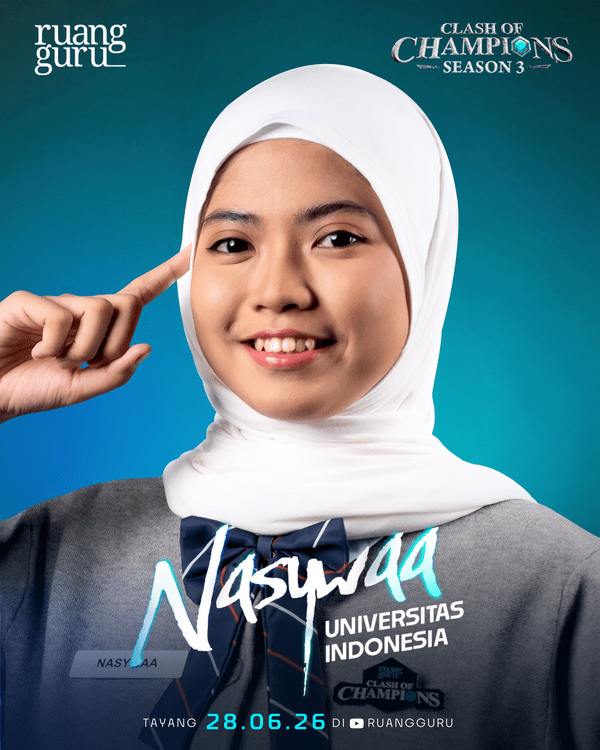 Profil Nasywaa peserta clash of champions season 3