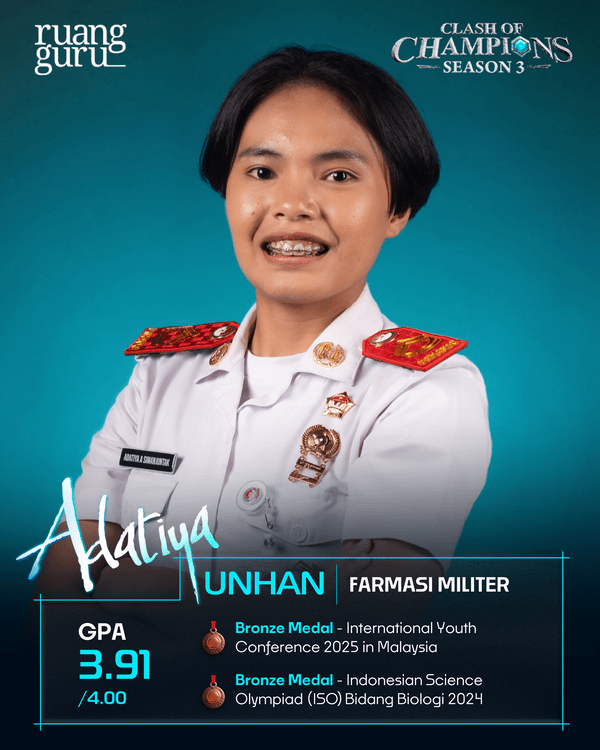 profil adatiya - peserta coc season 3