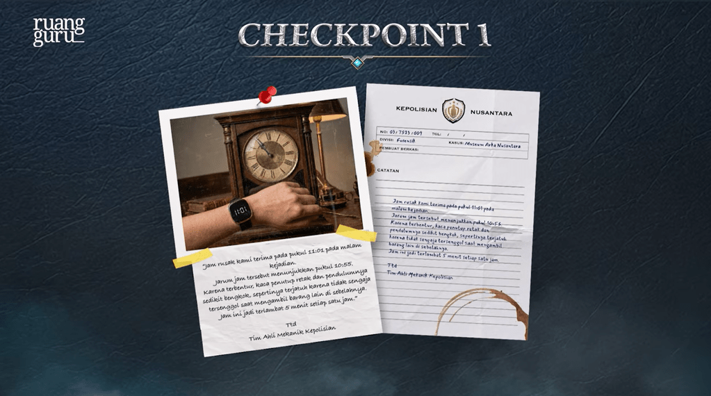 clue checkpoint 1 - game coc season 3 episode 12