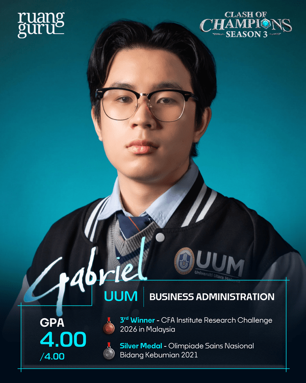 Profil Gabriel Clash of Champions Season 3