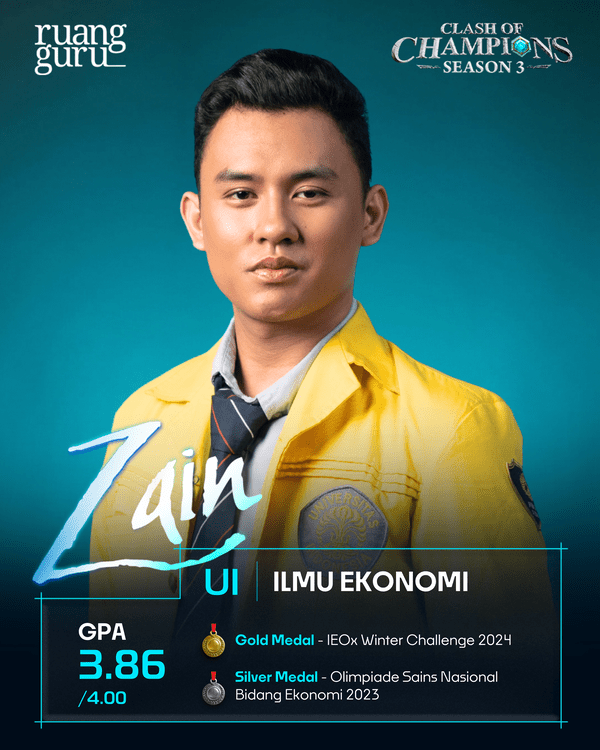 Profil Zain - Peserta COC Season 3