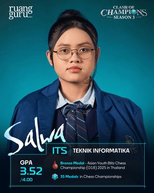 profil salwa - peserta coc season 3
