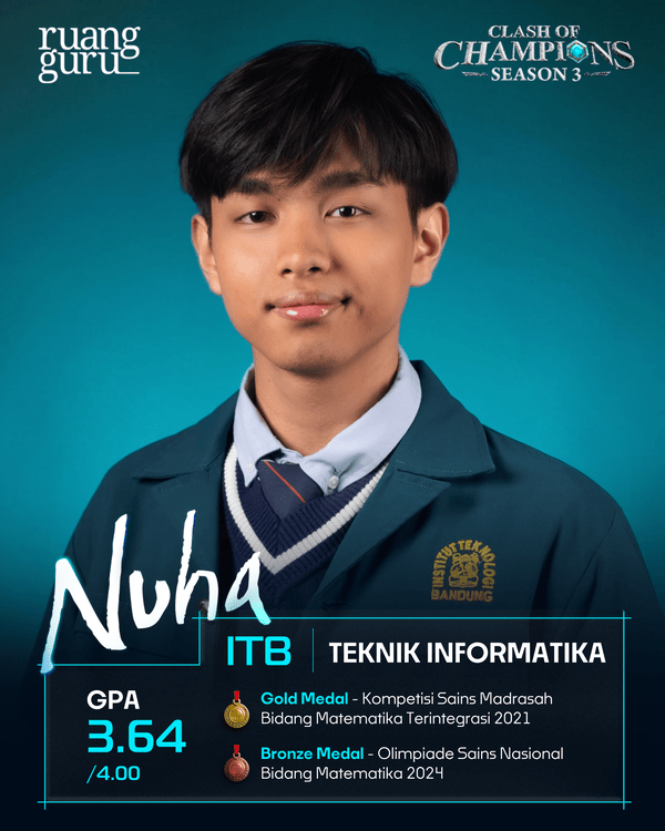 Nuha - peserta clash of champions season 3