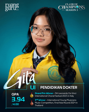Gita - peserta clash of champions season 3