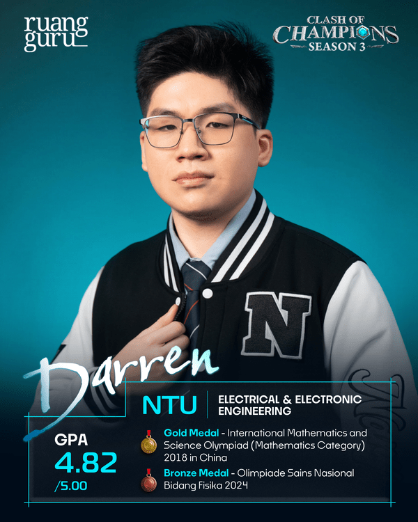 Profil Darren Clash of Champions Season 3
