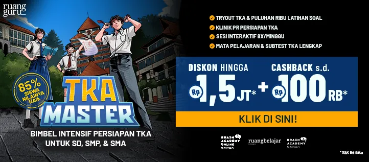 Taklukkan TKA dengan Aplikasi Belajar Interaktif, diskon 52%!