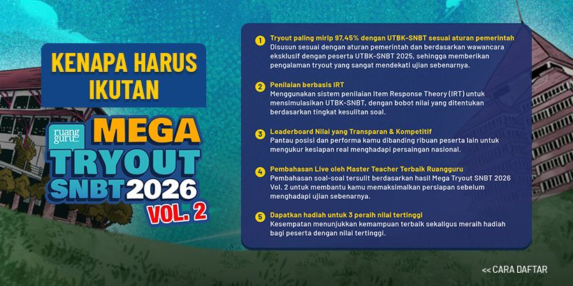 kenapa harus ikutan mega tryout snbt utbk ruangguru