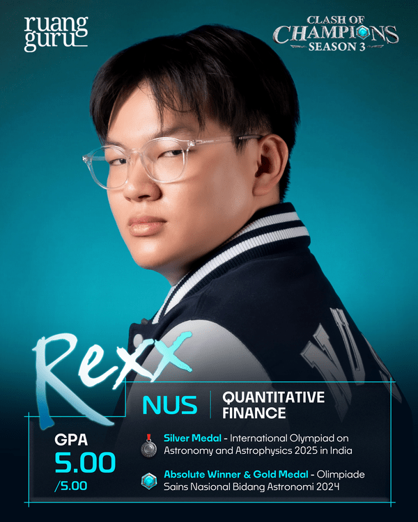 Rexx - peserta clash of champions season 3