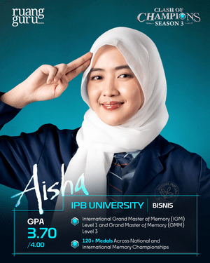 Aisha - peserta clash of champions season 3