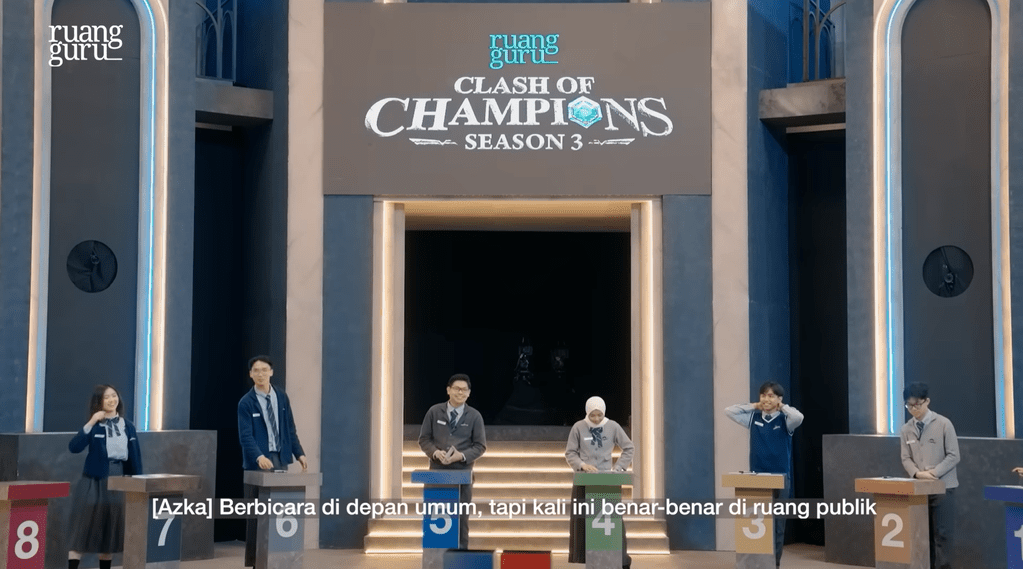 kandidat tim kapten - coc season 3