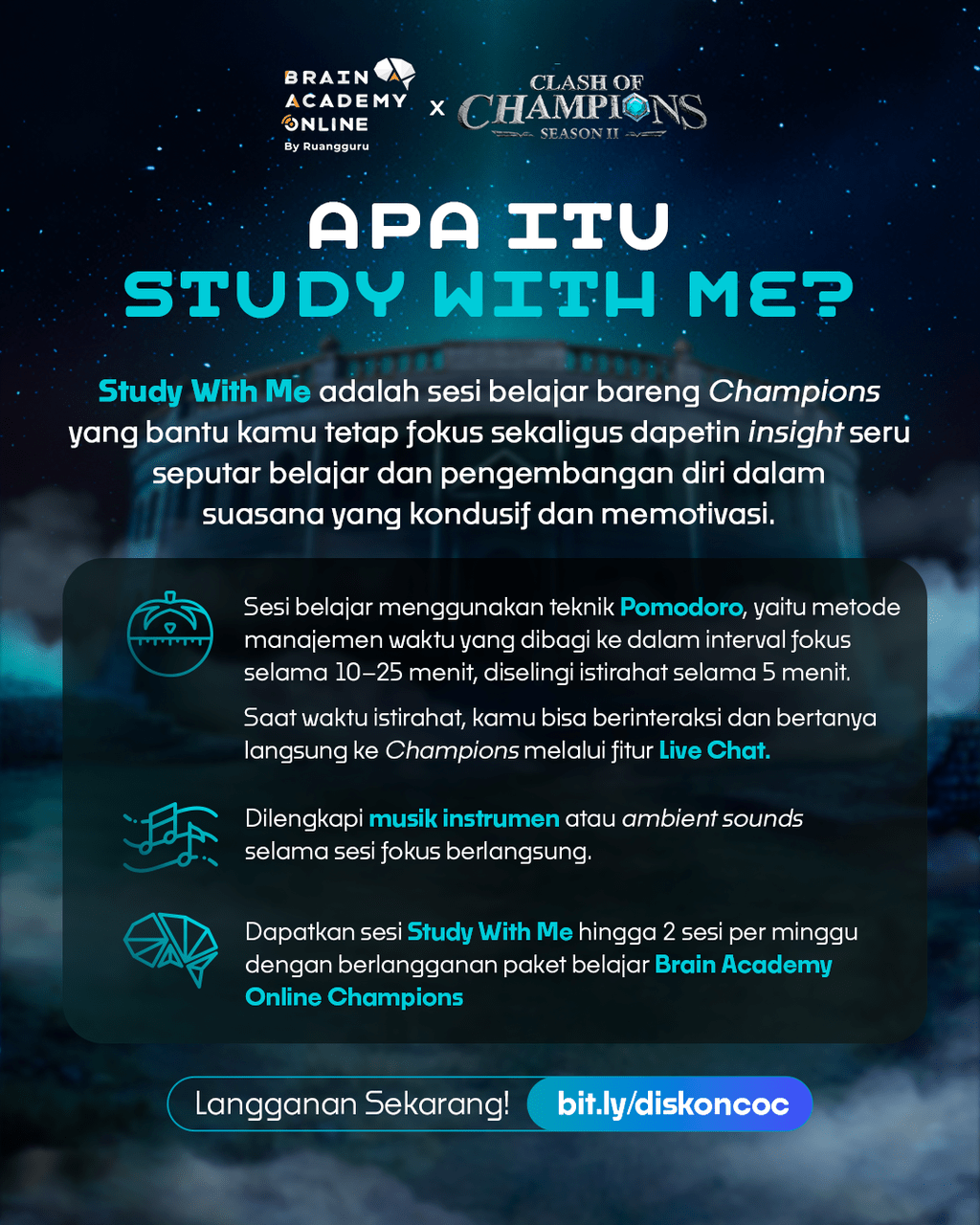 study with me