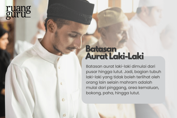 batasan aurat laki-laki